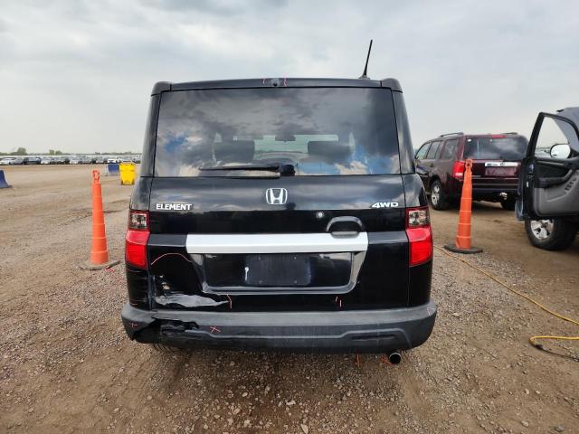 5J6YH28769L000387 - 2009 HONDA ELEMENT EX BLACK photo 6