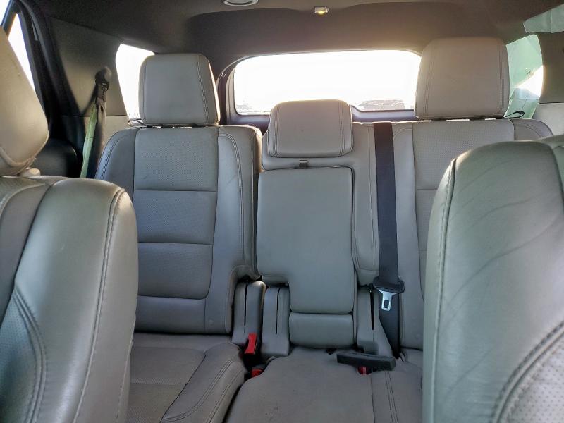 1FM5K8F80EGB57081 - 2014 FORD EXPLORER LIMITED WHITE photo 10