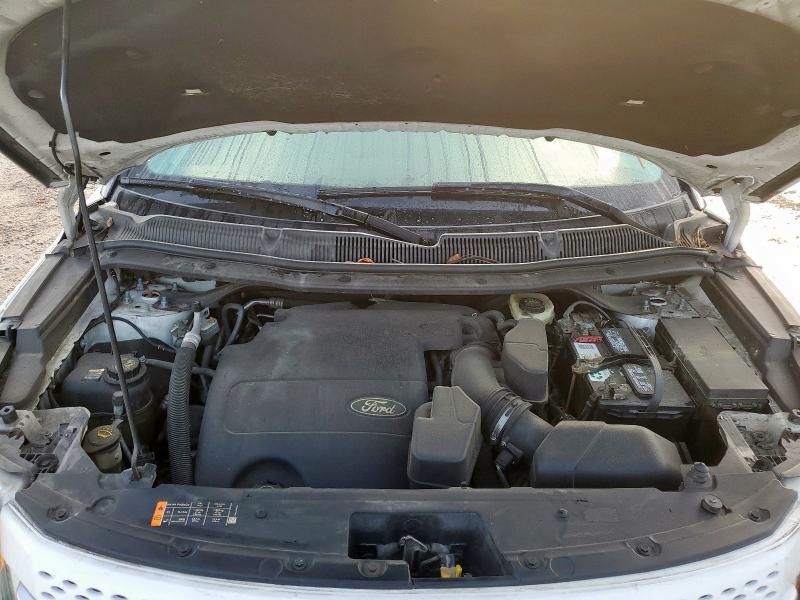 1FM5K8F80EGB57081 - 2014 FORD EXPLORER LIMITED WHITE photo 12