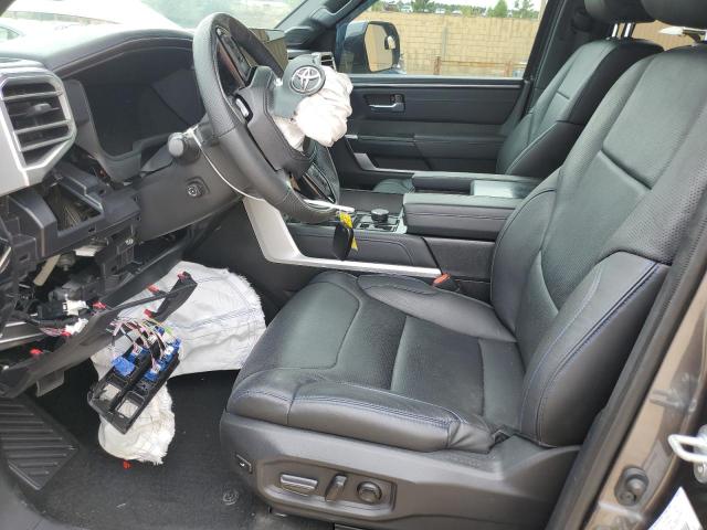 5TFNA5DBXPX094188 - 2023 TOYOTA TUNDRA CREWMAX PLATINUM გრაფიტი ფოტო 7