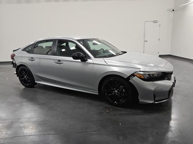 2HGFE2F54SH600675 - 2025 HONDA CIVIC SPORT SILVER photo 4