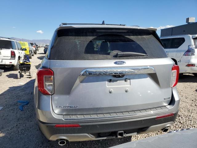 1FM5K8FW8MNA17062 - 2021 FORD EXPLORER LIMITED SILVER photo 6