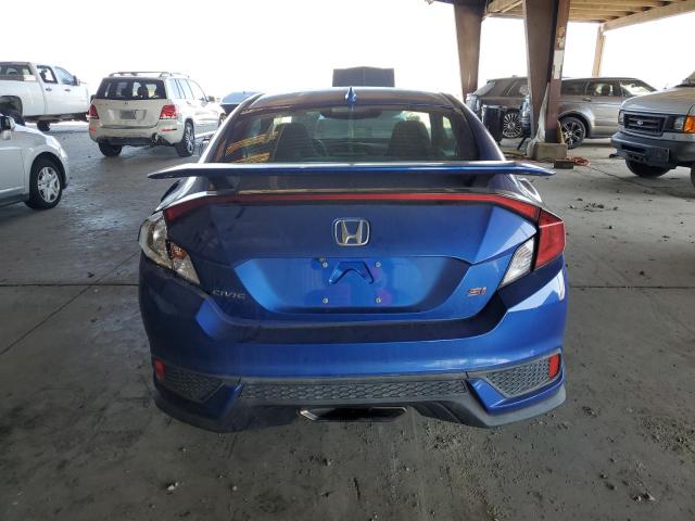 2HGFC3A50HH751444 - 2017 HONDA CIVIC SI BLUE photo 6