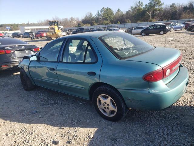 1G1JC52F547344861 - 2004 CHEVROLET CAVALIER TEAL photo 2