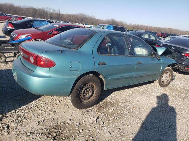 1G1JC52F547344861 - 2004 CHEVROLET CAVALIER TEAL photo 3