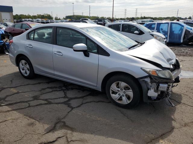 2HGFB2F59EH547579 - 2014 HONDA CIVIC LX SILVER photo 4