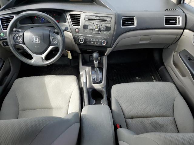 2HGFB2F59EH547579 - 2014 HONDA CIVIC LX SILVER photo 8