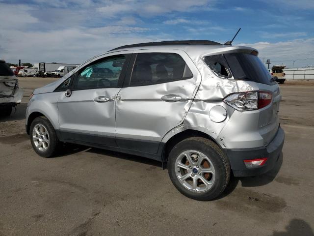 MAJ6P1UL4JC222627 - 2018 FORD ECOSPORT SE SILVER photo 2