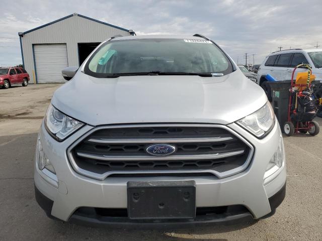 MAJ6P1UL4JC222627 - 2018 FORD ECOSPORT SE SILVER photo 5