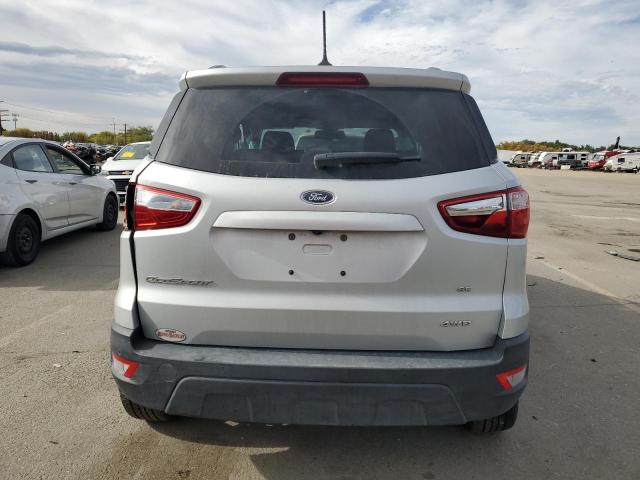 MAJ6P1UL4JC222627 - 2018 FORD ECOSPORT SE SILVER photo 6