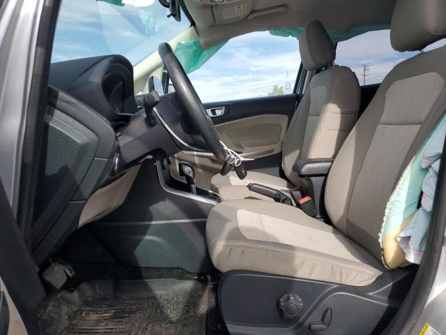 MAJ6P1UL4JC222627 - 2018 FORD ECOSPORT SE SILVER photo 7