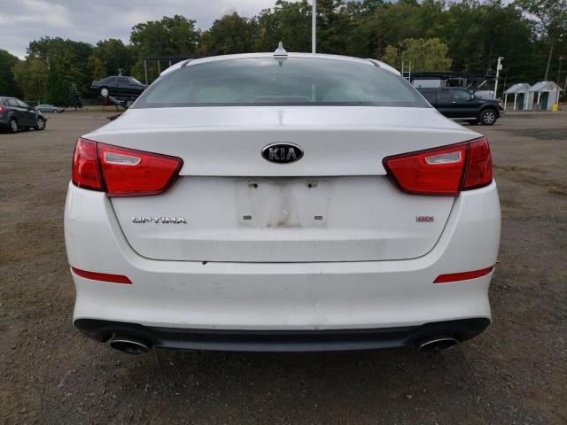 5XXGM4A79FG437167 - 2015 KIA OPTIMA LX WHITE photo 6