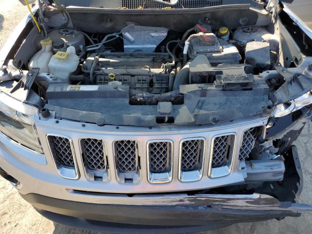 1C4NJCEA6GD720265 - 2016 JEEP COMPASS LATITUDE SILVER photo 12