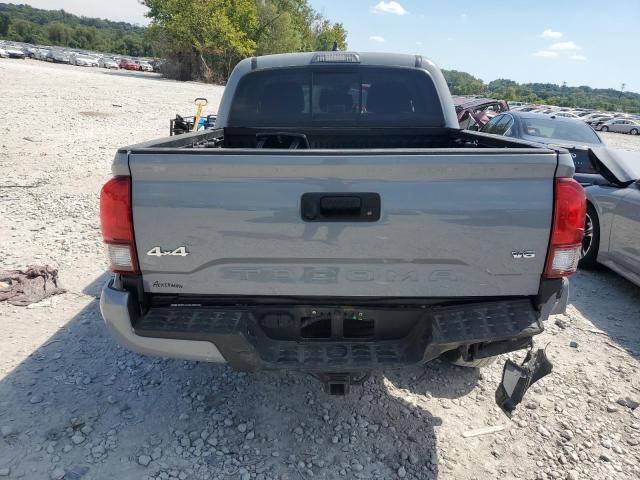 3TMCZ5AN9MM377763 - 2021 TOYOTA TACOMA DOUBLE CAB GRAY photo 6