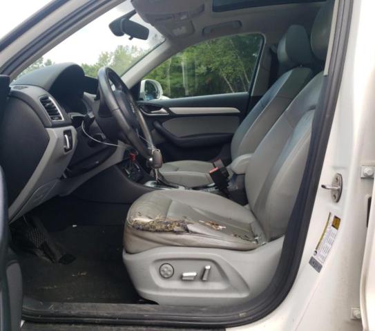 WA1ECCFS0HR012254 - 2017 AUDI Q3 PREMIUM WHITE photo 7