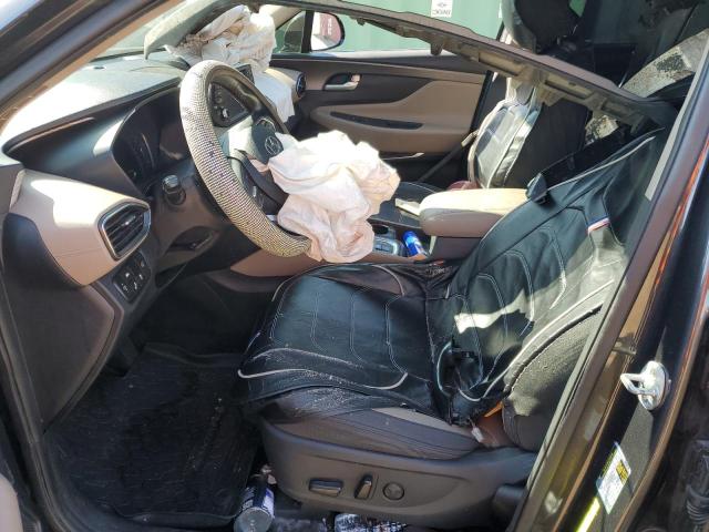 5NMS33AD6LH277789 - 2020 HYUNDAI SANTA FE SEL GRAY photo 7