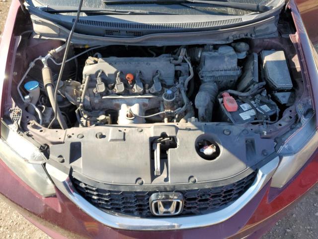19XFB2F96DE058293 - 2013 HONDA CIVIC EXL MAROON photo 11