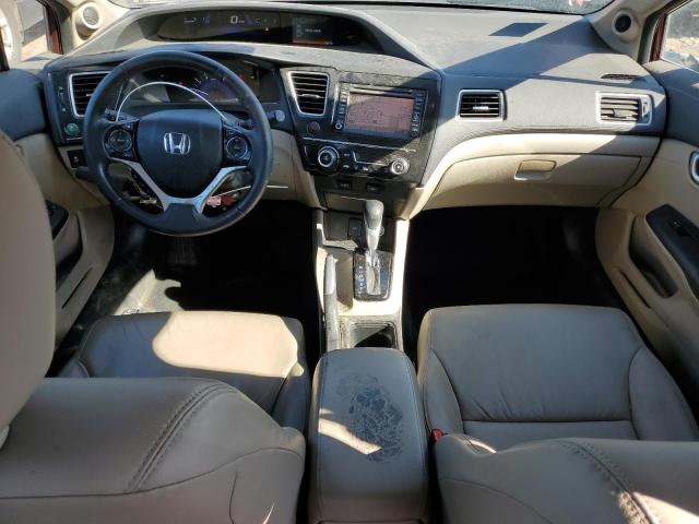 19XFB2F96DE058293 - 2013 HONDA CIVIC EXL MAROON photo 8