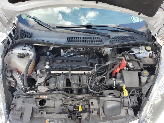 3FADP4BJ1KM128165 - 2019 FORD FIESTA SE WHITE photo 11