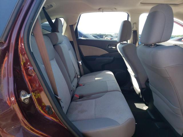 2HKRM4H50GH626941 - 2016 HONDA CR-V EX BURGUNDY photo 10