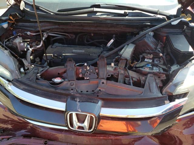 2HKRM4H50GH626941 - 2016 HONDA CR-V EX BURGUNDY photo 11