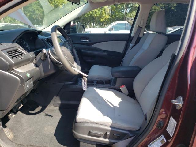 2HKRM4H50GH626941 - 2016 HONDA CR-V EX BURGUNDY photo 7