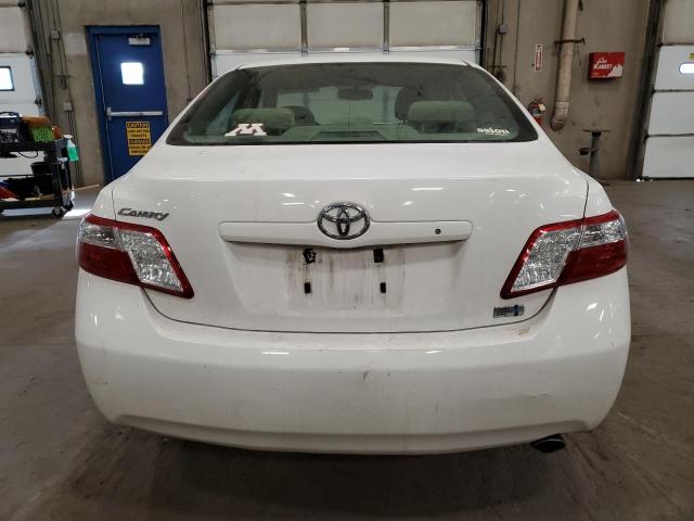 JTNBB46KX73019162 - 2007 TOYOTA CAMRY HYBRID WHITE photo 6