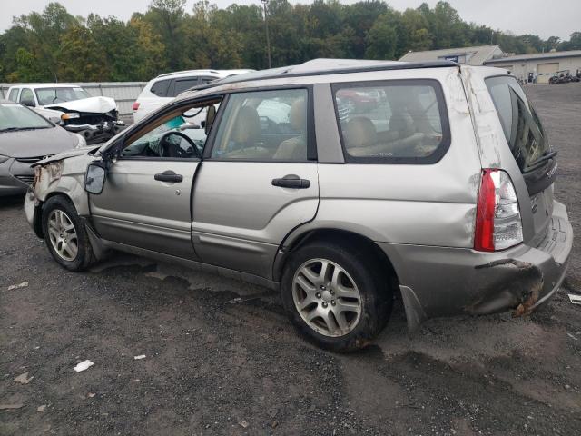 JF1SG67605H715201 - 2005 SUBARU FORESTER 2.5XS LL BEAN SILVER photo 2