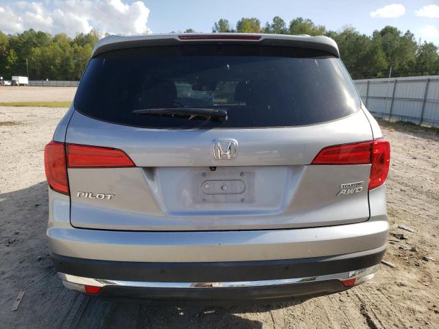 5FNYF6H98HB050939 - 2017 HONDA PILOT TOURING SILVER photo 6