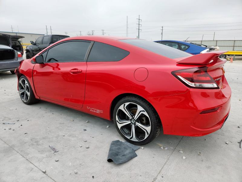 2HGFG4A55FH706006 - 2015 HONDA CIVIC SI RED photo 2