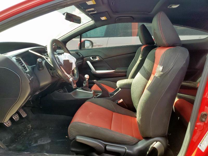 2HGFG4A55FH706006 - 2015 HONDA CIVIC SI RED photo 7