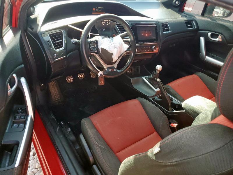 2HGFG4A55FH706006 - 2015 HONDA CIVIC SI RED photo 8
