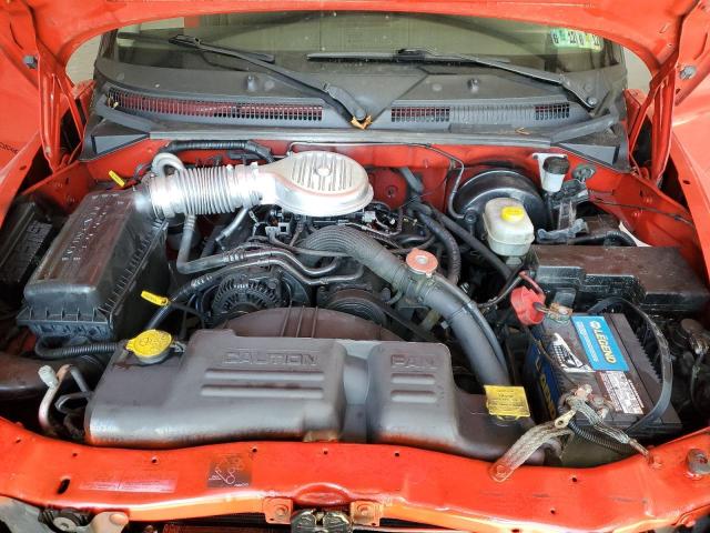 1B7FL36X72S545739 - 2002 DODGE DAKOTA SPORT წითელი ფოტო 11