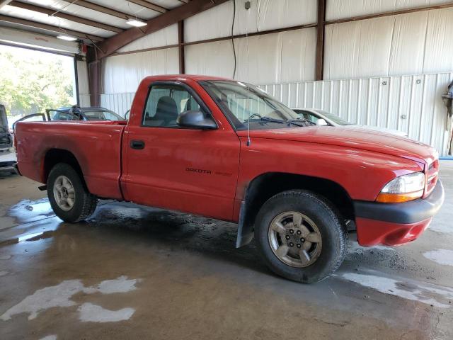 1B7FL36X72S545739 - 2002 DODGE DAKOTA SPORT წითელი ფოტო 4