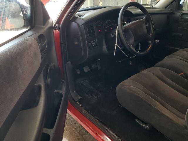 1B7FL36X72S545739 - 2002 DODGE DAKOTA SPORT წითელი ფოტო 8