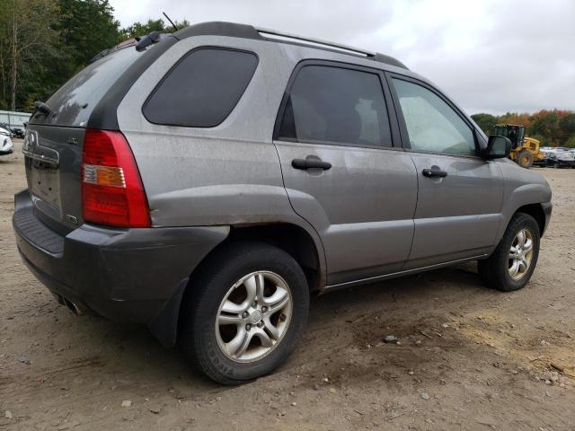 KNDJE723187536559 - 2008 KIA SPORTAGE EX GRAY photo 3