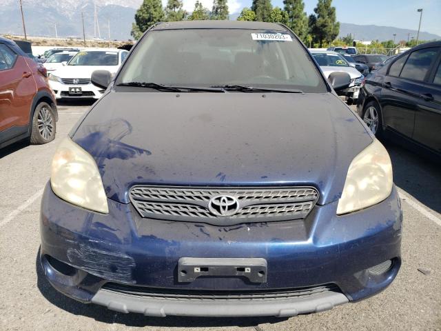 2T1KR32E55C321828 - 2005 TOYOTA COROLLA MA XR BLUE photo 5