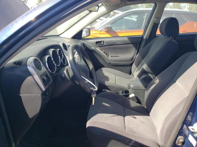 2T1KR32E55C321828 - 2005 TOYOTA COROLLA MA XR BLUE photo 7