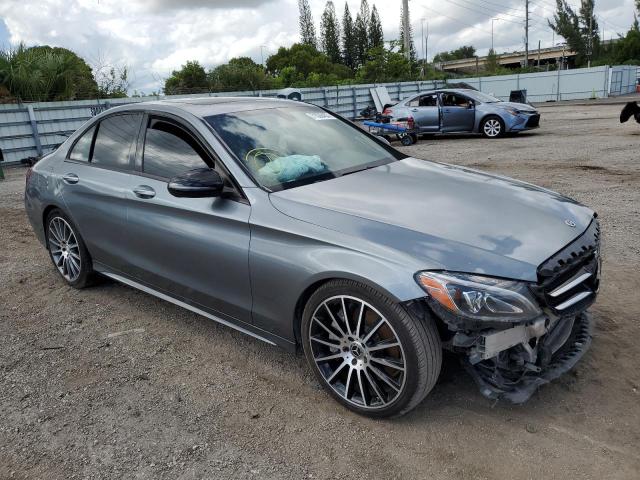 55SWF4JB9JU251567 - 2018 MERCEDES-BENZ C 300 GRAY photo 4