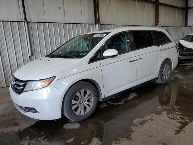 5FNRL5H60EB112388 - 2014 HONDA ODYSSEY EXL WHITE photo 1