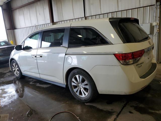 5FNRL5H60EB112388 - 2014 HONDA ODYSSEY EXL WHITE photo 2