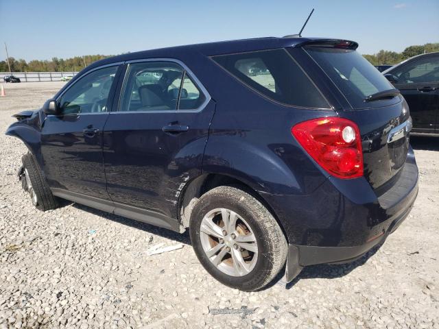 2GNALAEK2F6112639 - 2015 CHEVROLET EQUINOX LS BLUE photo 2