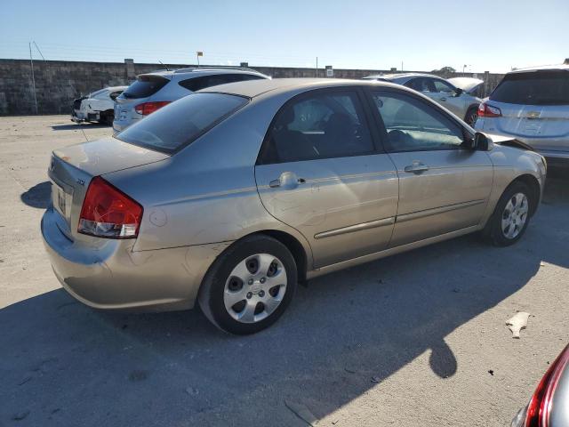 KNAFE221895598851 - 2009 KIA SPECTRA EX BEIGE photo 3