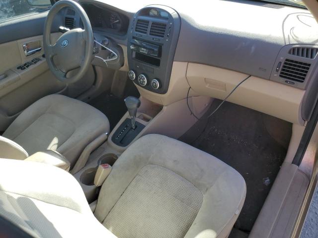 KNAFE221895598851 - 2009 KIA SPECTRA EX BEIGE photo 8