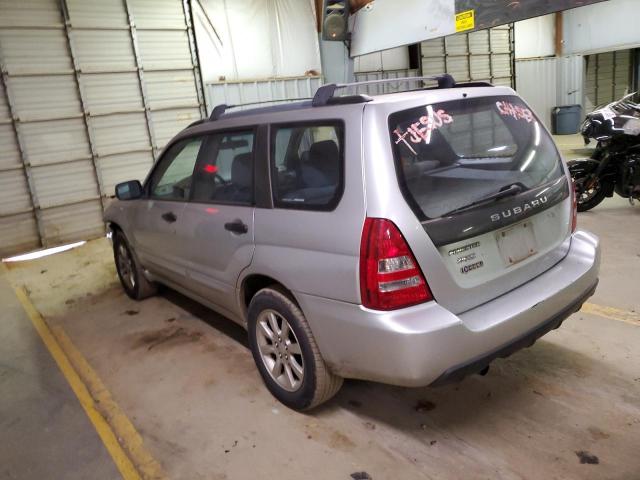 JF1SG65665H716226 - 2005 SUBARU FORESTER 2.5XS Արծաթագույն լուսանկար 2