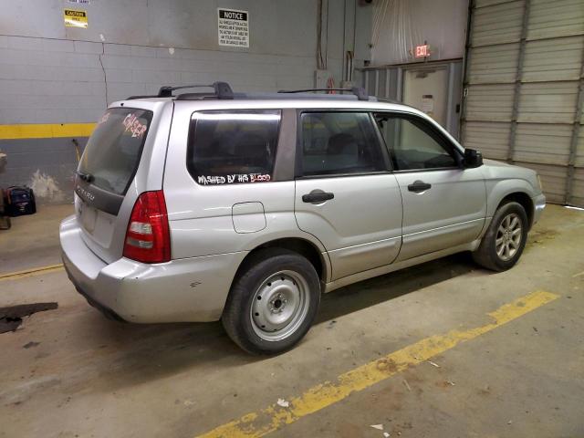 JF1SG65665H716226 - 2005 SUBARU FORESTER 2.5XS Արծաթագույն լուսանկար 3