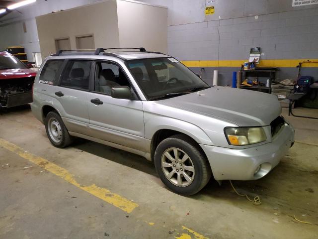 JF1SG65665H716226 - 2005 SUBARU FORESTER 2.5XS Արծաթագույն լուսանկար 4