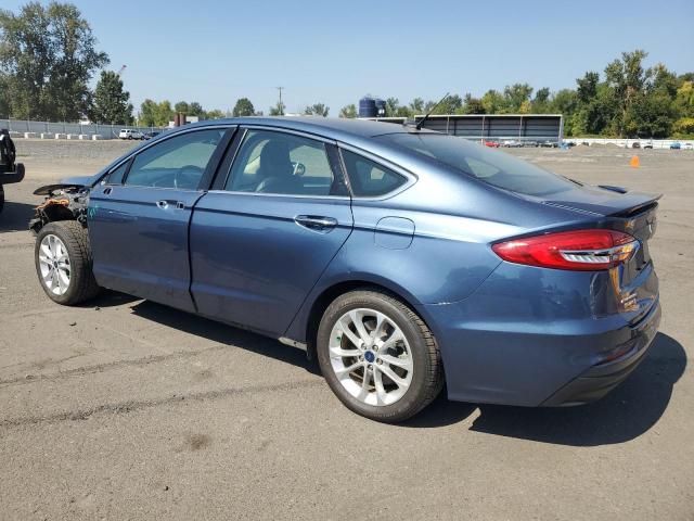 3FA6P0SU3KR216942 - 2019 FORD FUSION TITANIUM Mavi foto 2