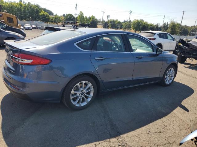3FA6P0SU3KR216942 - 2019 FORD FUSION TITANIUM Mavi foto 3