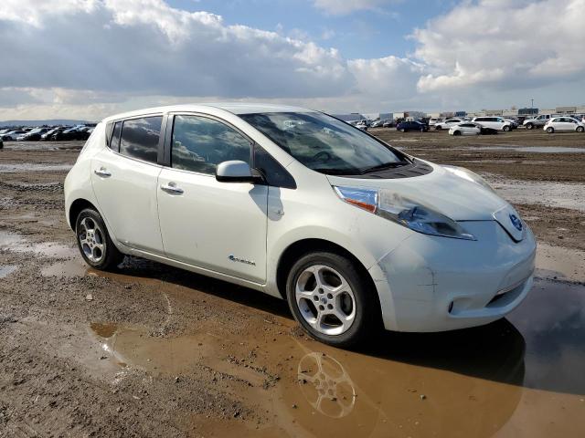 JN1AZ0CP0CT022640 - 2012 NISSAN LEAF SV WHITE photo 4